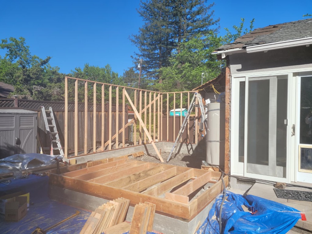 Addition Framing Subfloor