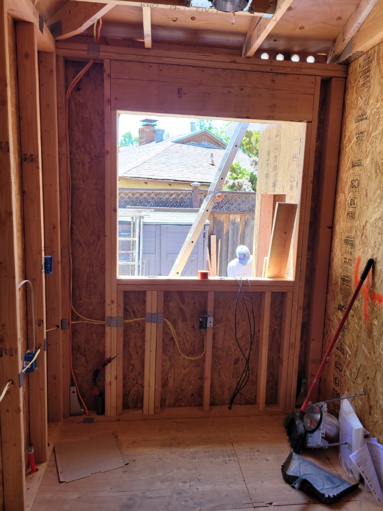 Addition Interior Framing