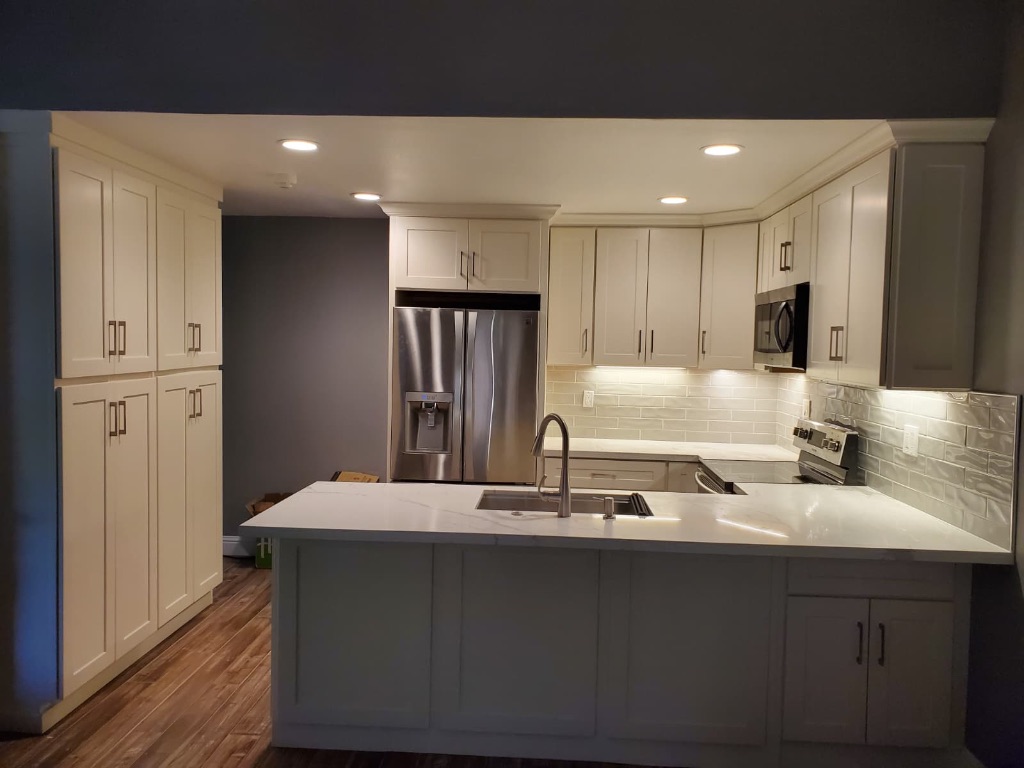 White kitchen remodel – Concord, CA